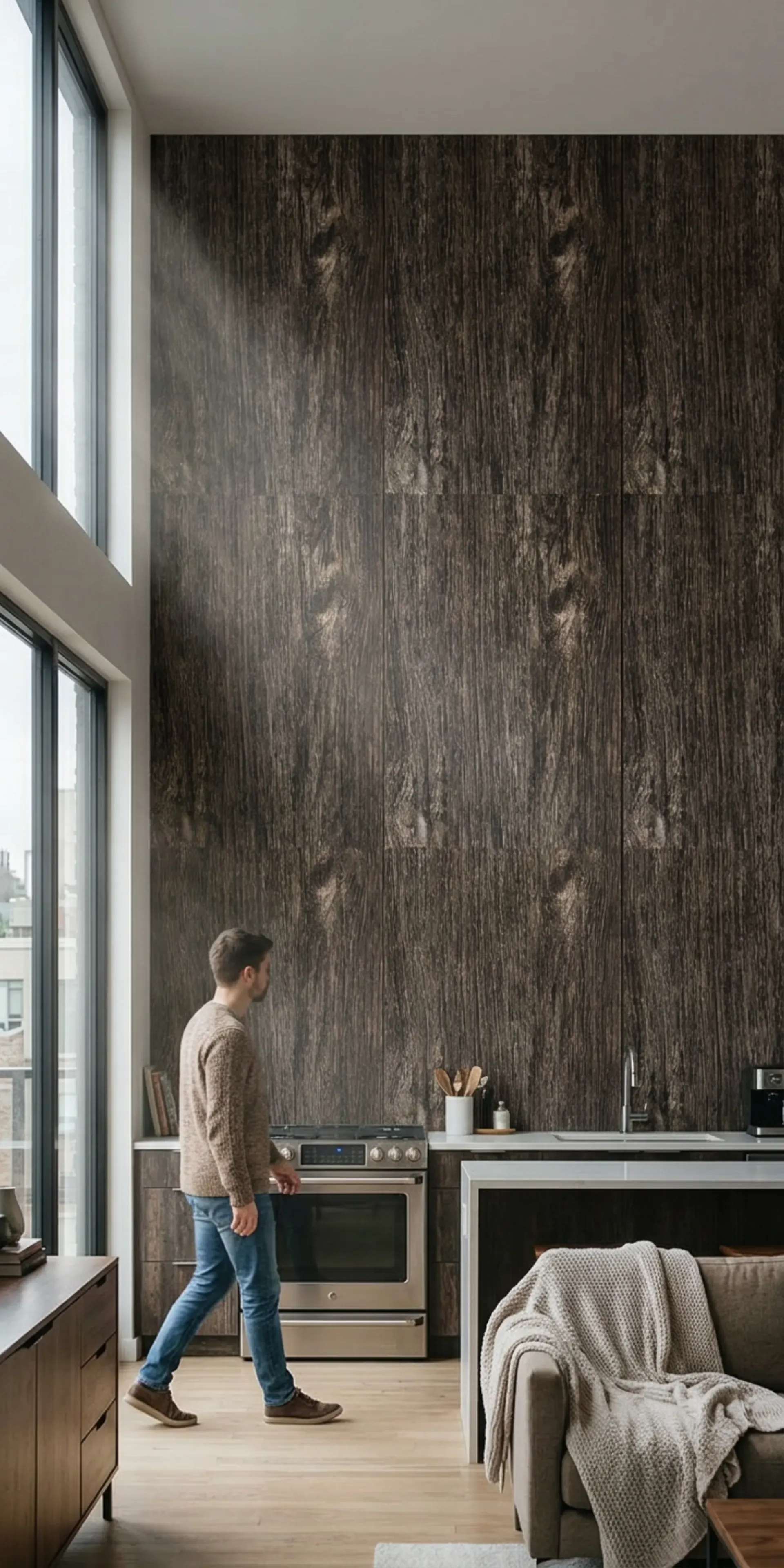 Гибкая доска для фартука кухни