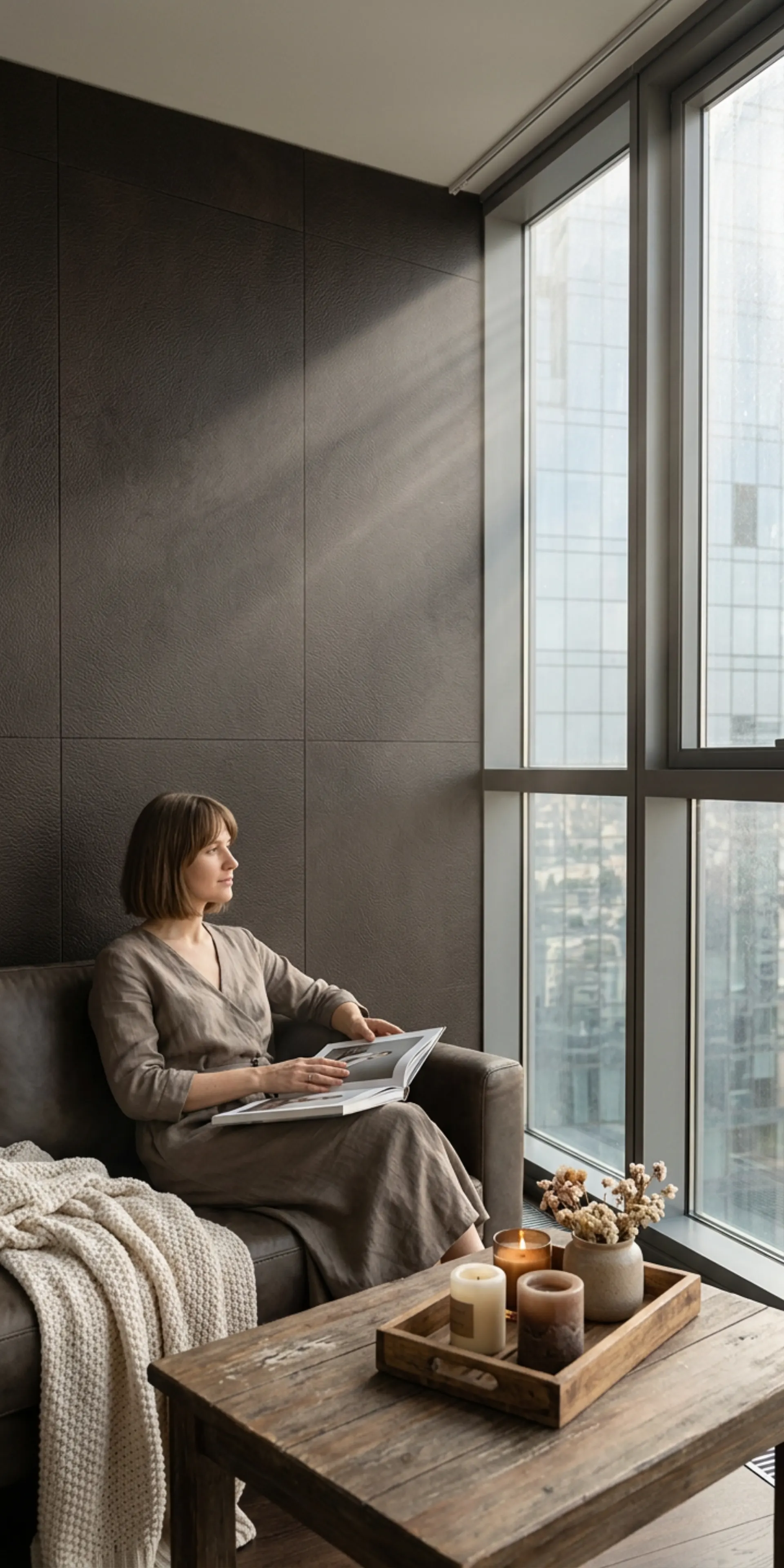 Гибкий камень для балкона