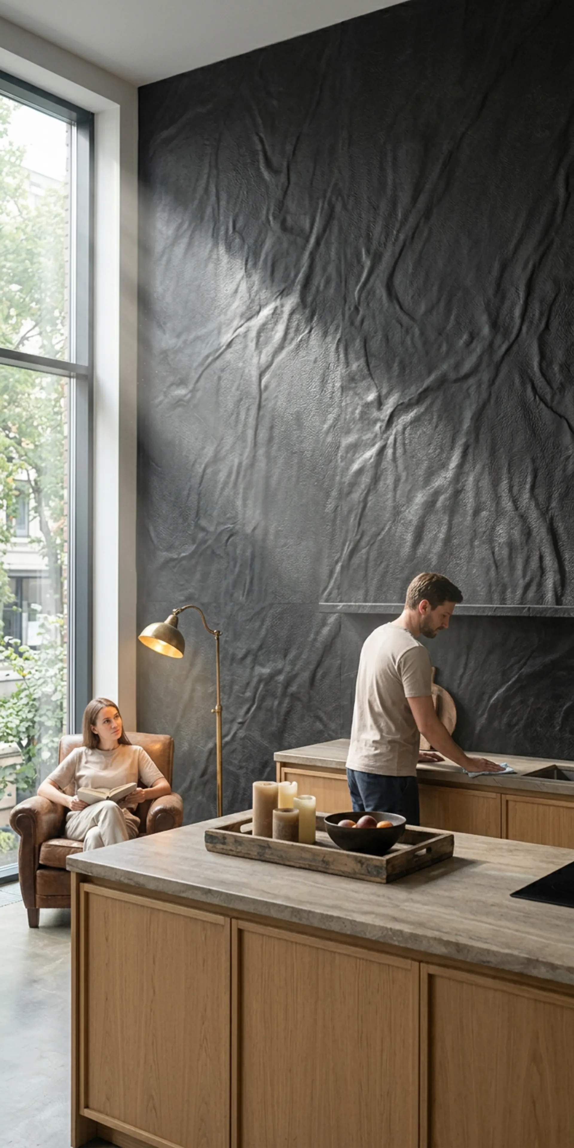 Гибкий камень для кухни