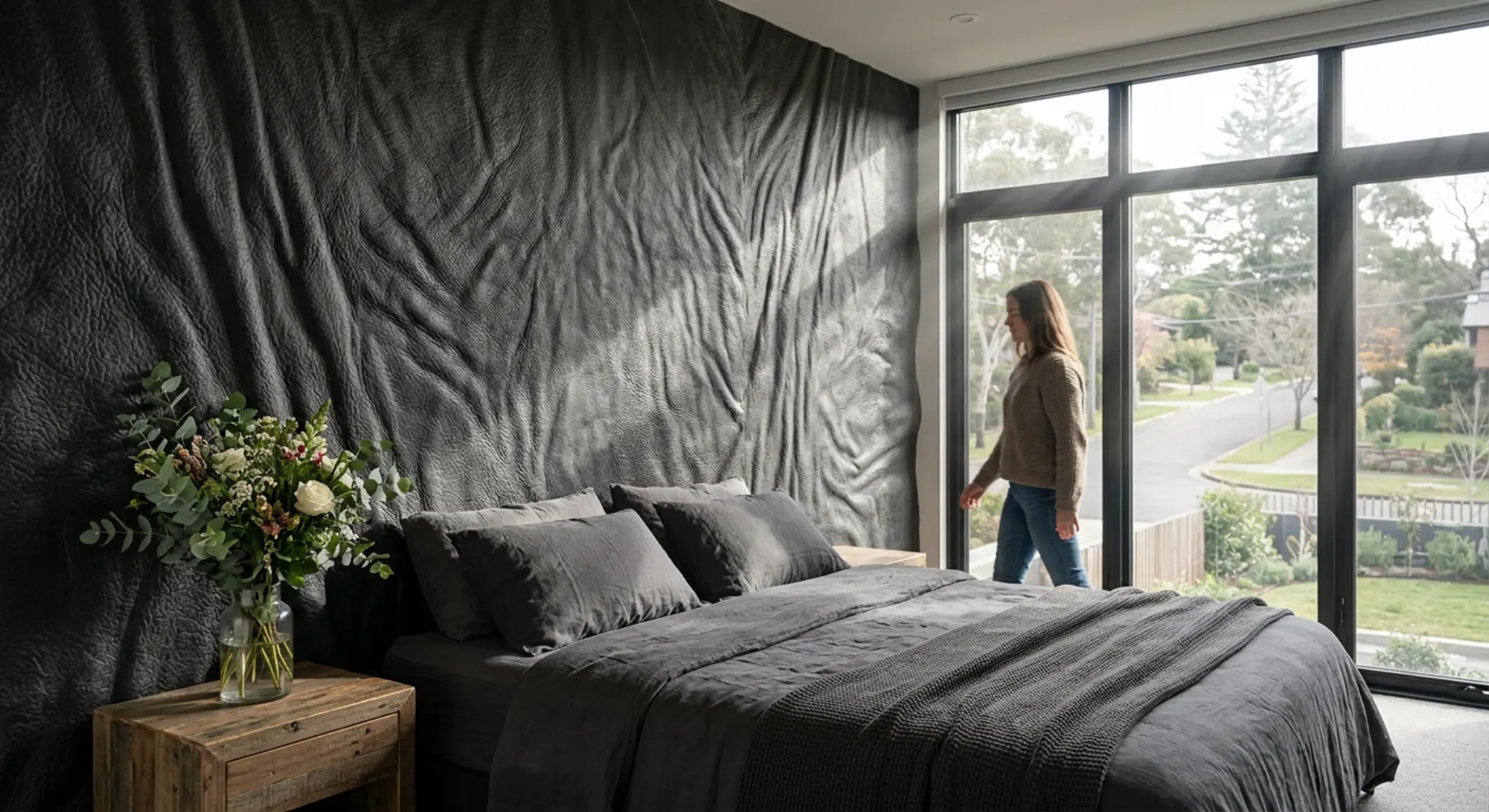 Гибкий камень для спальни