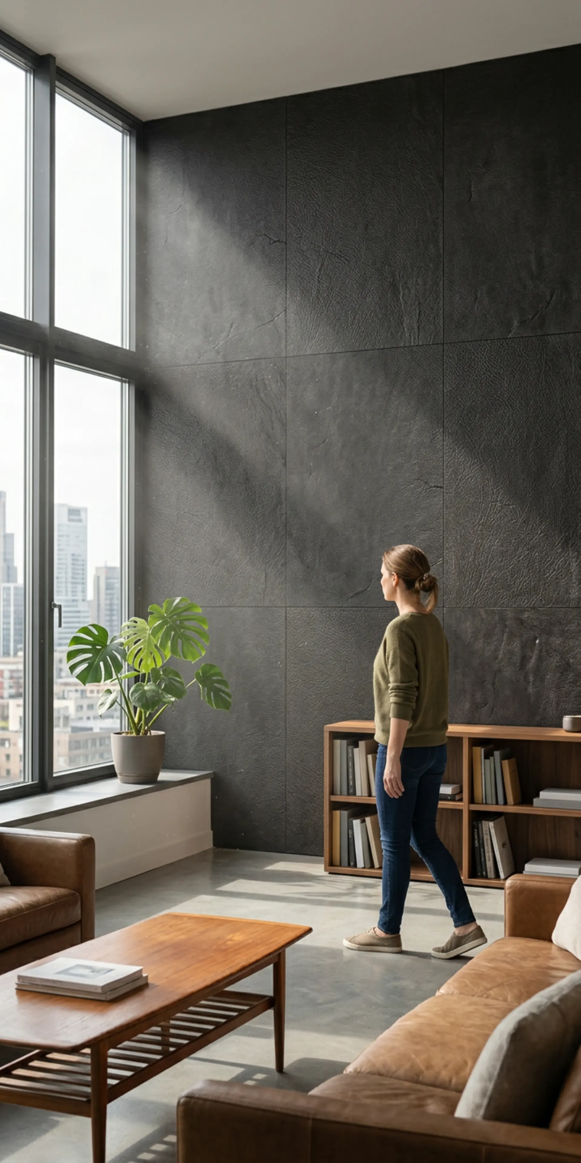 Гибкий камень для внутренней отделки