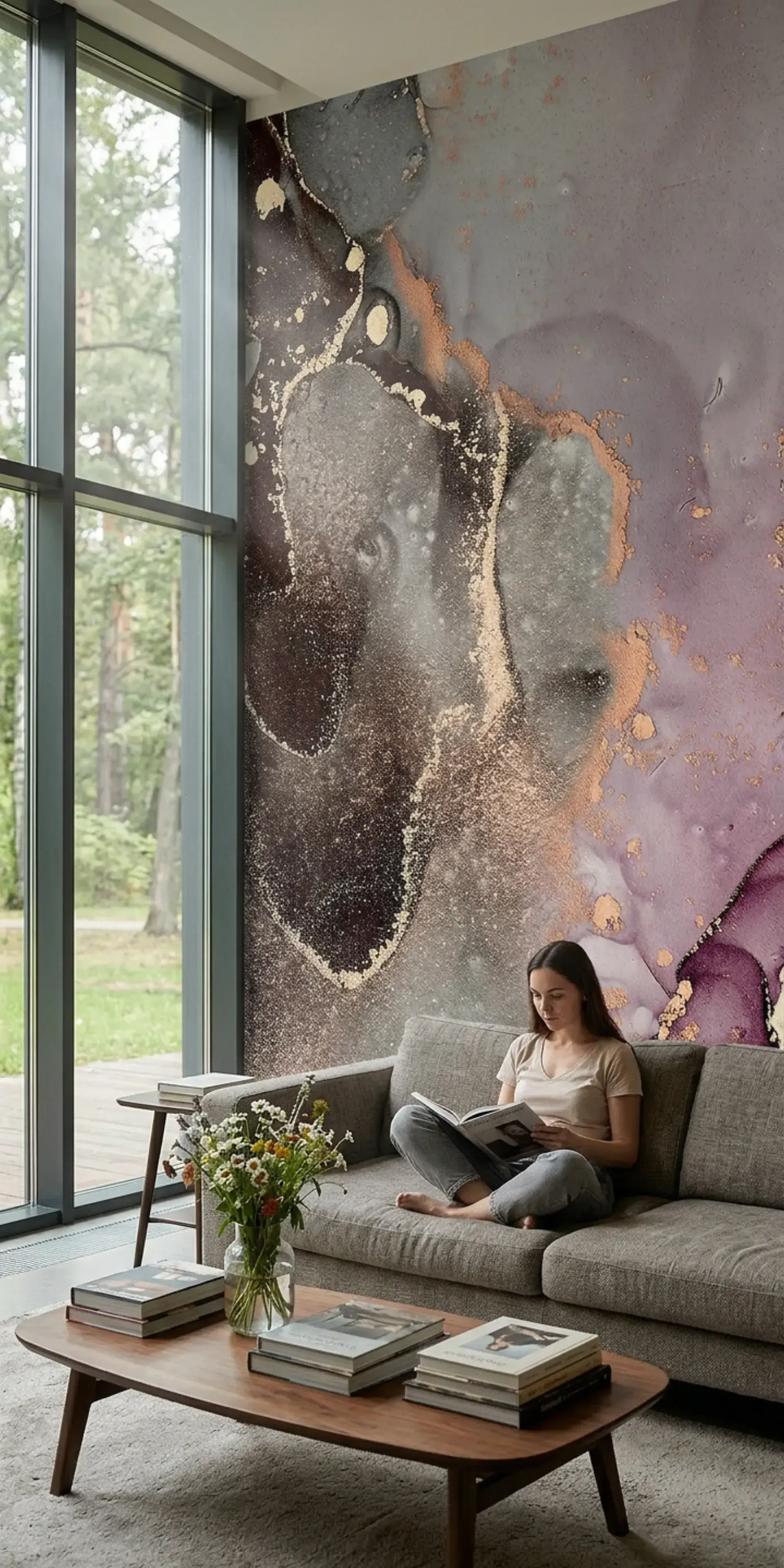 Каменные обои под камень