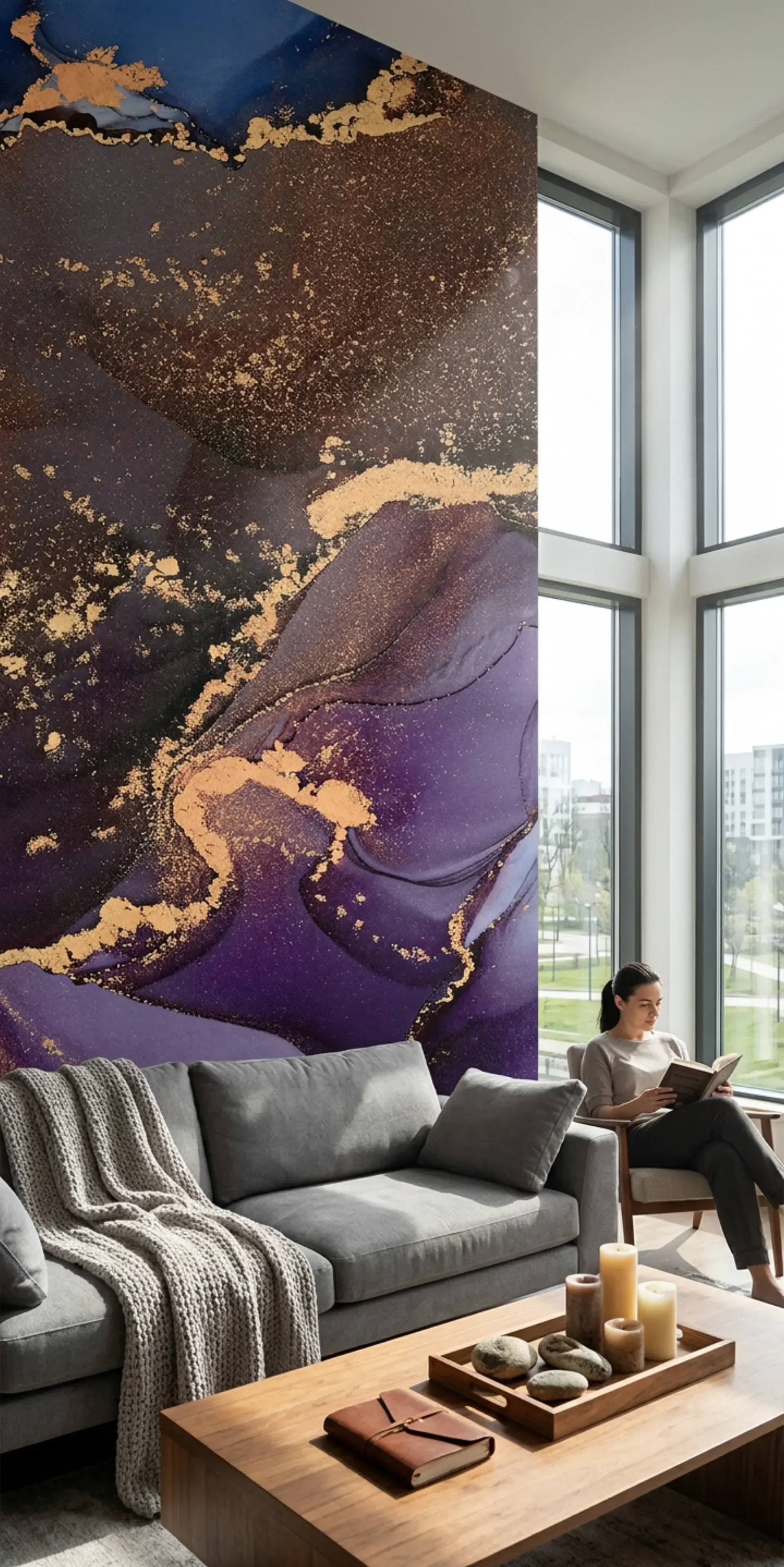 серия "ФЛЮИДЫ" — Каменные обои