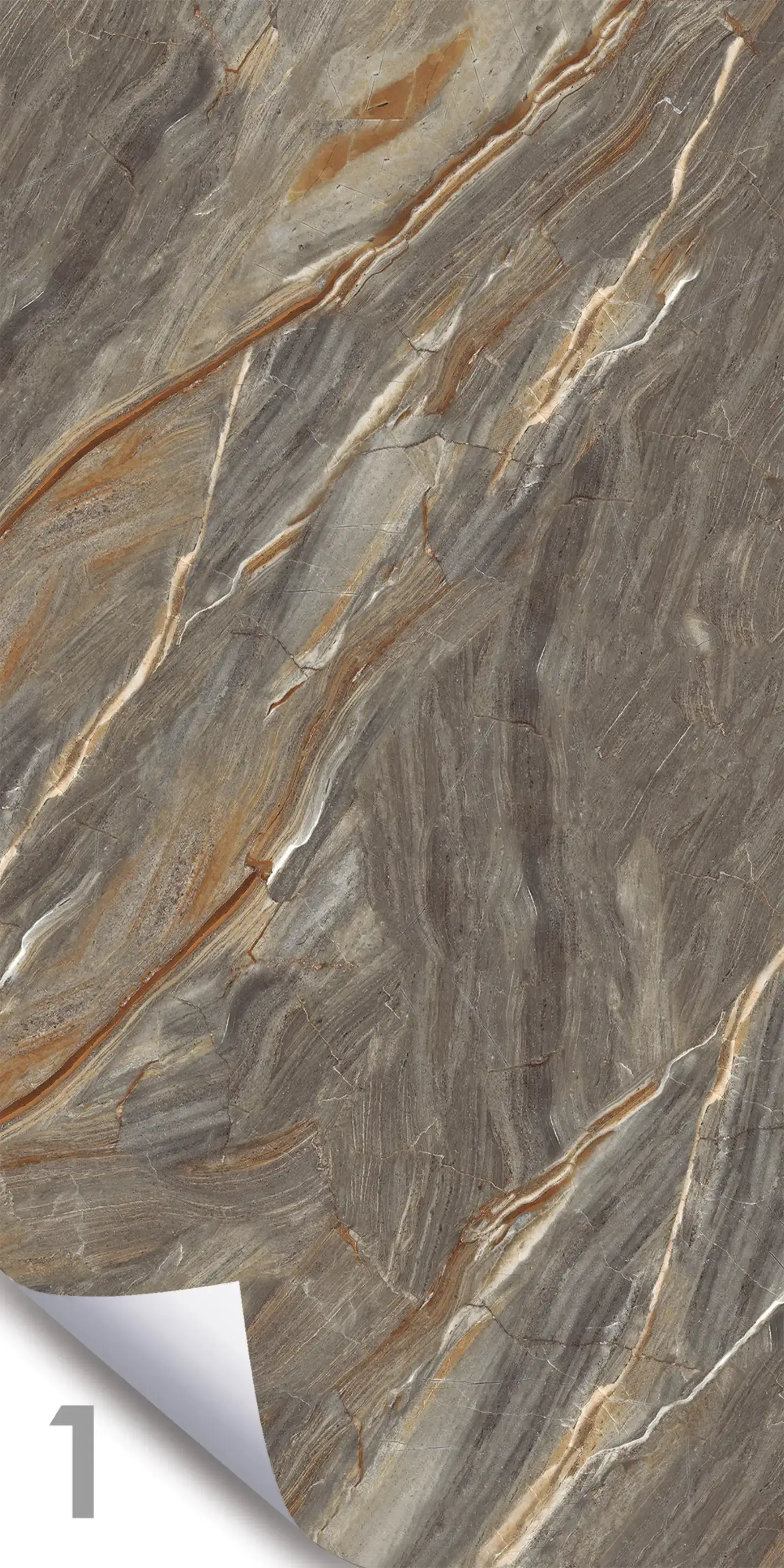 Коричневый Гибкий мрамор